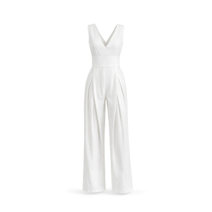 The Arrow Jumpsuit - White (S)