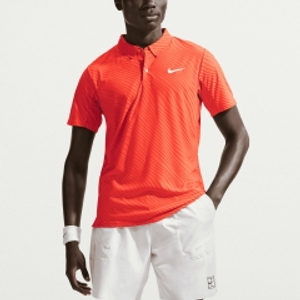 Nike Court Slam Pro Polo - Turf Orange/White