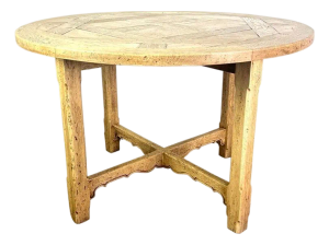 19th C. English Marquetry Top Table