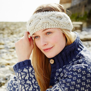 Pachamama Chamonix Cream Headband