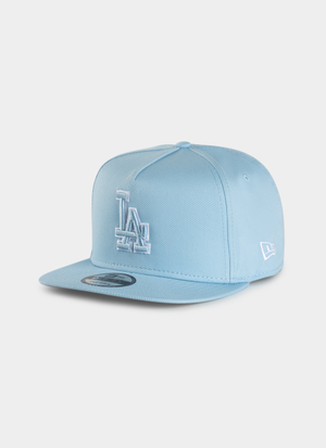 New Era MLB 9Fifty A-Frame Los Angeles Dodgers Glacial Blue Snapback Cap