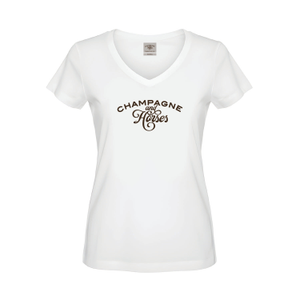 Champagne & Horses Statement Tee (M)