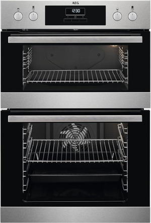 AEG DCB331010M 6000 59cm Built In Electric Double Oven SurroundCook Turbo Grill