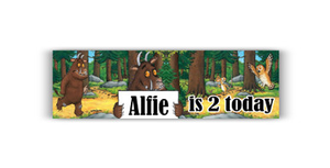 Personalised Buffalo Birthday Banner