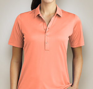 Sport-Tek Women's UPF 50 Performance Polo - Soft Coral