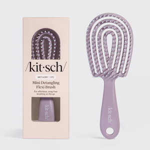Kitsch Violet Soft Detangling Flexi Brush - Mini