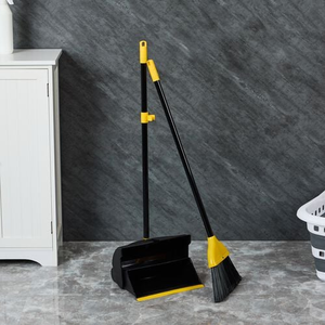 Gleam Clean Bee Long Handle Dustpan and Brush