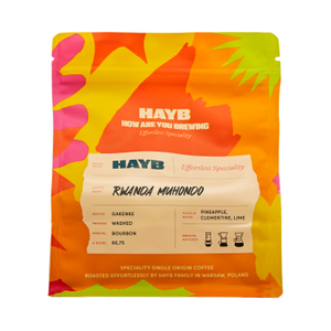 HAYB - kawa ziarnista Rwanda Muhondo Washed Filter 250g