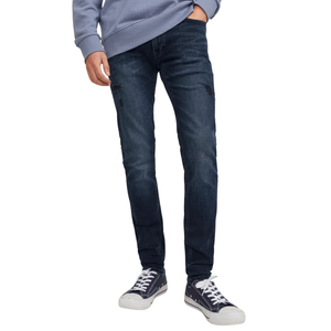 Jack & Jones Mens Liam Original AKM 004 Skinny Fit Jeans - 34 S / Blue Denim