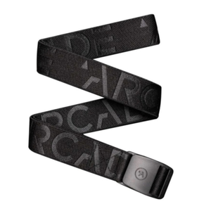 Arcade Mens Black Stamp Webbed Belt - Black - OS - One Size / Black
