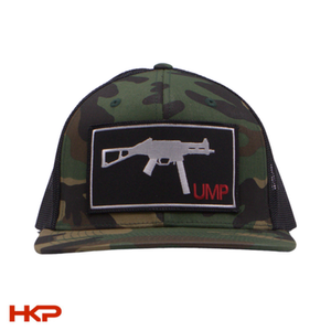 HK UMP Patch Hat - Camo and Black