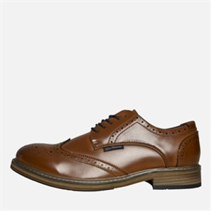 Ben Sherman Mens Triumph II Brogue Shoes Burnished Tan