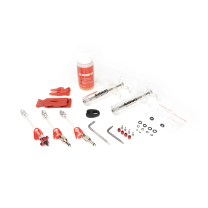 SRAM Pro Dot Brake Bleed Kit (2 Syringes Fittings Bleed Blocks Torx Tool Crowfoot Bleeding Edge Fitting Dot 5.1Hydraulic Fluid) V2 - X0 Xx Guide Level Code Hydroroad G2: