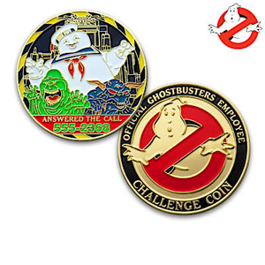 GHOSTBUSTERS Official Employee Challenge Coin Collection