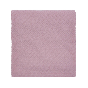 Diagonal T Matelasse Throw, Pink