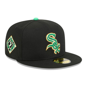 Chicago White Sox MLB Saint Patrick's Day Black 59FIFTY Fitted Cap