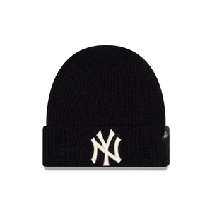 New York Yankees MLB Cashmere Knit Black Cuff Knit Beanie Hat