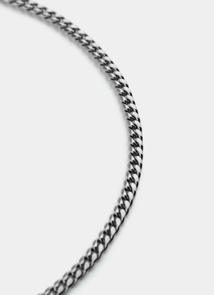 Vendetta Havana Cuban Necklace 5mm - Stainless Steel