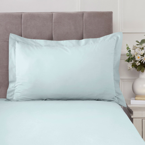 100% Cotton 180TC Duckegg Oxford Pillowcase Pair