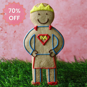 Biscuiteers Jolly Supermum Gingerbread
