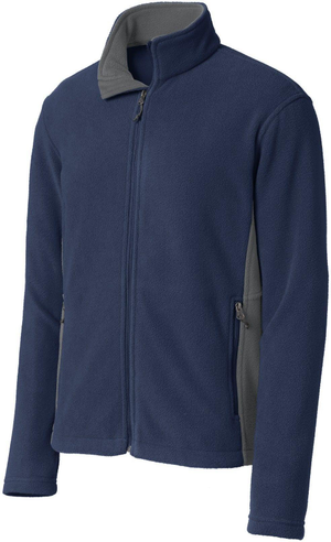CLOSEOUT - Port Authority Colorblock Value Fleece Jacket