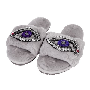 Peter's - Eye Love Slippers Feather XX.Large 42/43