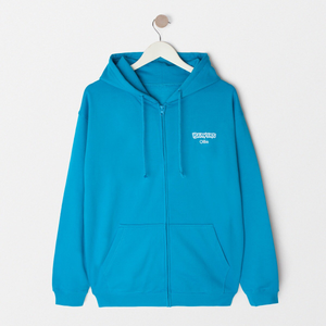 Personalised Beavers 40th Birthday Zip Hoodie - Adult-4XL-Blue