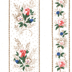 Summertime Wallpaper for 12th Scale Dolls House