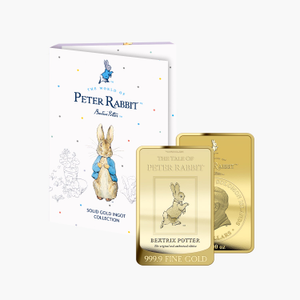 The Tales of Beatrix Potter Solid Gold Coin Bar Collection