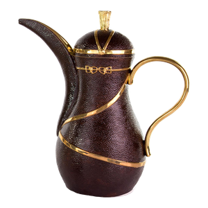 Contemporary Moka Gold Dressage Dallah Thermos