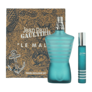 Jean Paul Gaultier Le Male Eau de Toilette Men's Gift Set Spray (125ml) with 20ml EDT