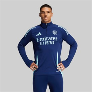 adidas Mens AFC Arsenal 24/25 1/4 Zip Training Top Night Sky