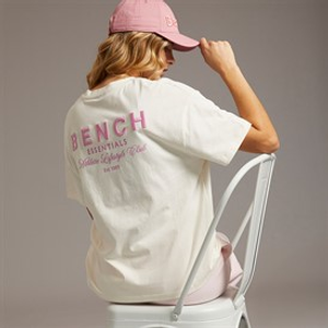 Bench Womens Jorgie T-Shirt Winter White