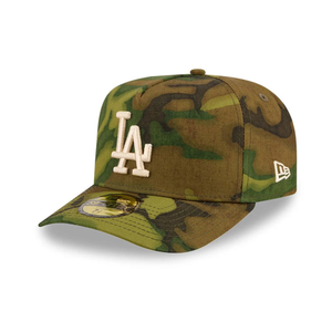 LA Dodgers MLB Ripstop Camo 59FORTY A-Frame Fitted Cap