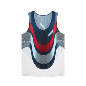 Soar Womens Race Vest - Navy/Red/Whte - SS26