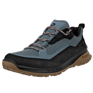 ECCO Mens ULT-TRN Waterproof Nubuck Walking Shoes - 10.5-11 UK (45EU) / Black/Trooper