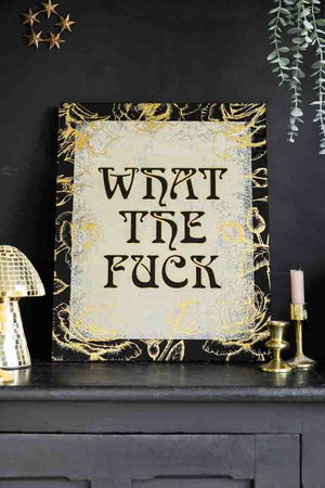 What The Fuck Wall Mirror