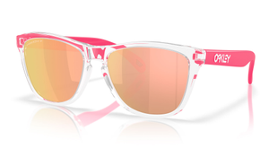 Oakley Frogskins Sunglasses - Clear, Oakley Prizm Rose Gold Polarised