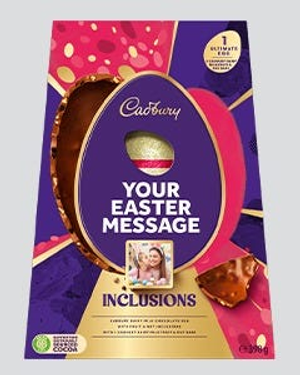 Personalised Fruit & Nut Ultimate Egg XXL 398g