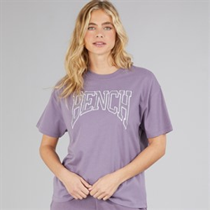 Bench Womens Zayah T-Shirt Dusted Grapes