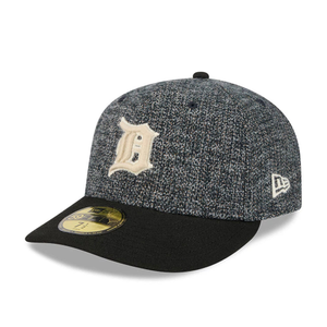 LA Dodgers MLB Tweedy Cotton Black 59FIFTY Fitted Cap