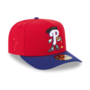 Philadelphia Phillies MLB Cartoon Red 59FIFTY A-Frame Fitted Cap