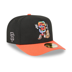 San Francisco Giants MLB Cartoon Black 59FIFTY A-Frame Fitted Cap