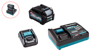 Makita 40v XGT Rapid Charger Pack - ADP10 Adaptor & Battery - DC40RAKIT