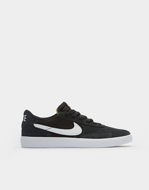 Nike SB Heritage Vulc Skate Shoes - Black/White-Black-White