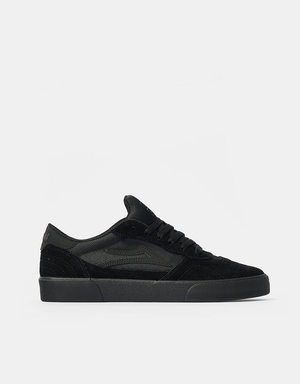 Lakai Cambridge Skate Shoes - Black/Black Suede