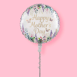 Happy Mothers Day Floral Balloon