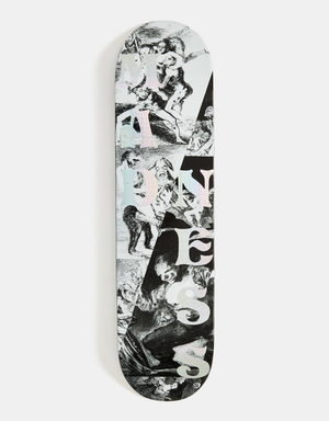 Madness Split Overlap Holo Swirl R7 Skateboard Deck - 8"