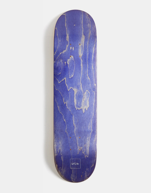 Route One Mini Logo 'OG Shape' Skateboard Deck - Purple/White