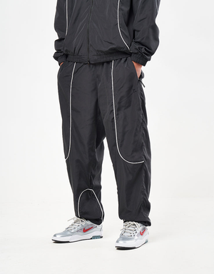 Route One Apex Track Pant - Black/Ivory